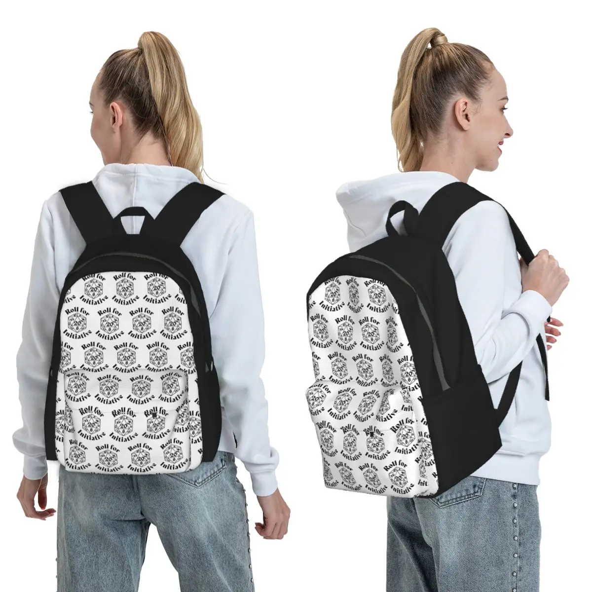 Roll For Initiative Dnd Game Backpack Student BookBag Children School Bag Laptop Shoulder Bags for Men Women
Roll For Initiative Dnd Game Backpack Student BookBag Children School Bag Laptop Shoulder Bags for Men Women