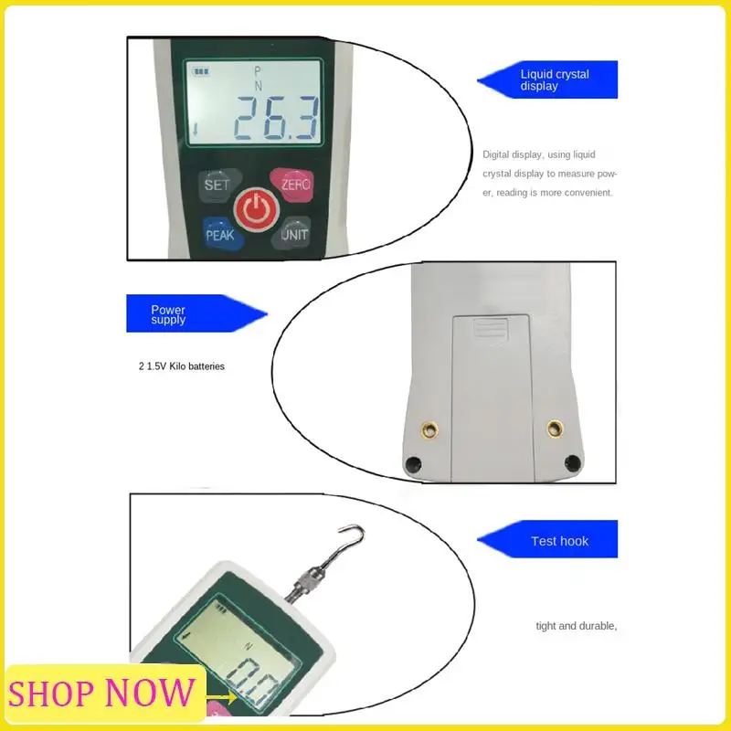Especial Small Digital Push Pull Force Gauge Portable Dynamometer Gauge ZMF-2-500N Pull Tester Kilogram Pull Tester
Especial Small Digital Push Pull Force Gauge Portable Dynamometer Gauge ZMF-2-500N Pull Tester Kilogram Pull Tester