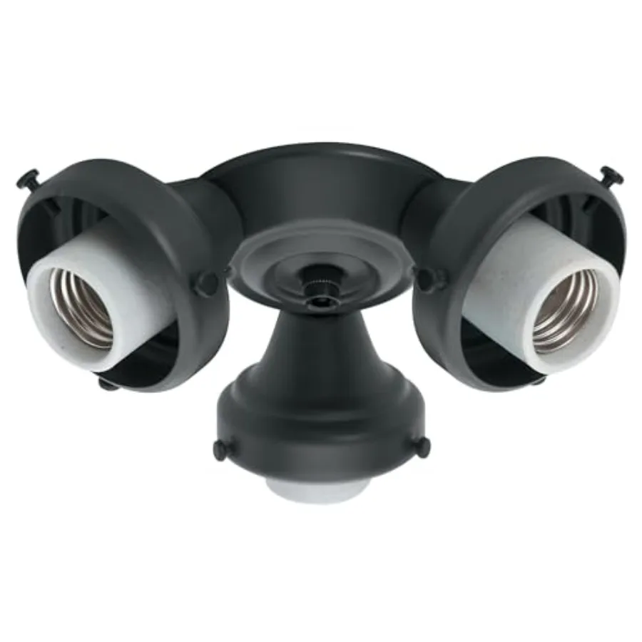 Three Light Fitter for Ceiling Fan - Ceiling Fan Light Kit Base and Replacement Compatible with and Casablanca - 99140
Three Light Fitter for Ceiling Fan - Ceiling Fan Light Kit Base and Replacement Compatible with and Casablanca - 99140
