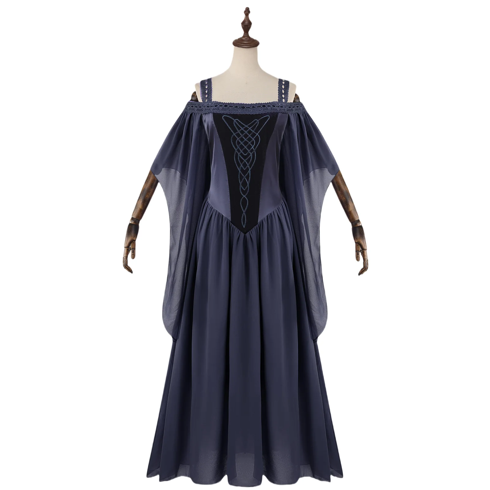 Women's Gothic Velvet Short Sleeve Fairy Dress Sexy Steampunk Victorian Pirate Elf Halloween Cosplay Costumes
Women's Gothic Velvet Short Sleeve Fairy Dress Sexy Steampunk Victorian Pirate Elf Halloween Cosplay Costumes