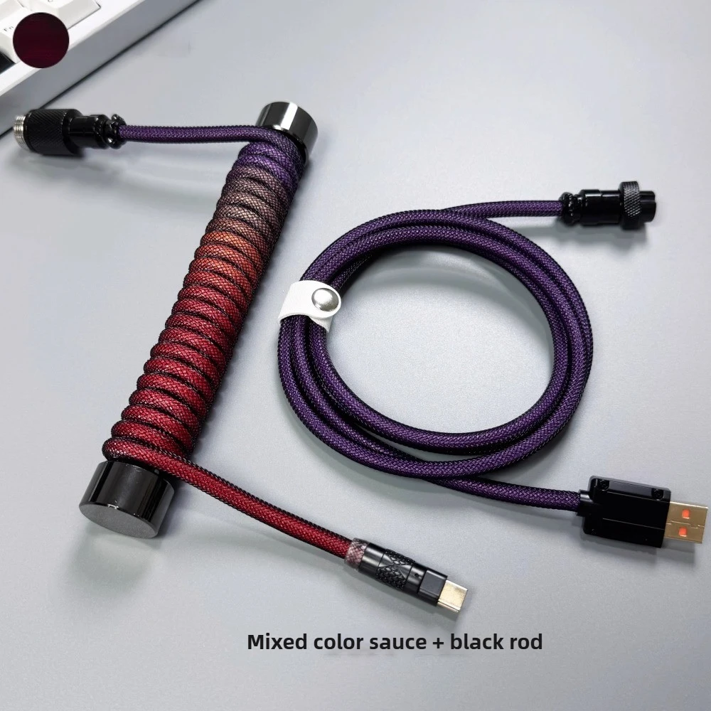 59 Inch/1.5M Aviator Cable USB A To TYPE-C Support 8K Return Rate USB-A Type-C for Magnetic Switch Mechanical Keyboard DIY Kit
59 Inch/1.5M Aviator Cable USB A To TYPE-C Support 8K Return Rate USB-A Type-C for Magnetic Switch Mechanical Keyboard DIY Kit