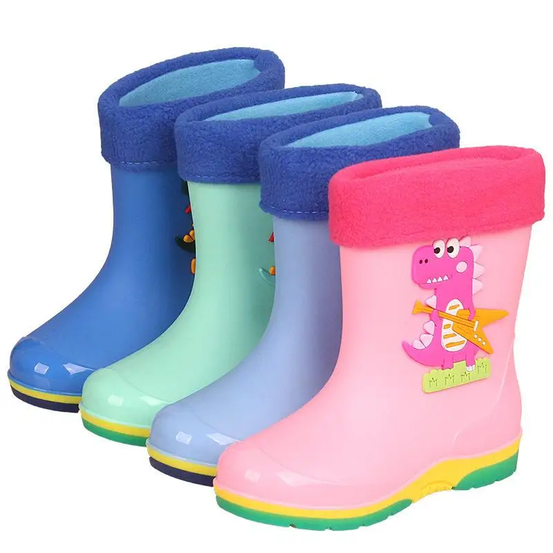 Cartoon Dinosaur Rain Boots Children's Middle-Calf Rain Shoes Boys' And Girls' Styles Kindergarten Students' Water Shoes
Cartoon Dinosaur Rain Boots Children's Middle-Calf Rain Shoes Boys' And Girls' Styles Kindergarten Students' Water Shoes