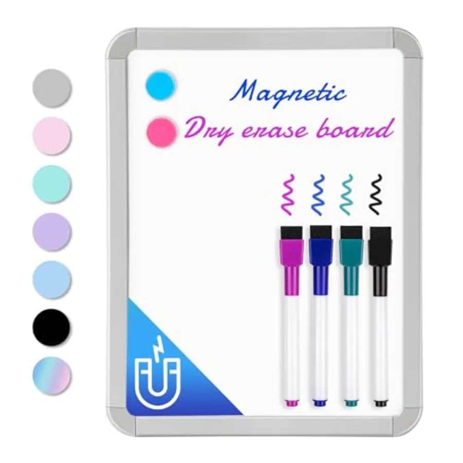 Small Dry Erase Whiteboard, 8.5 x 11 Inch White Board for,Students, Fridge, Locker, Mini Dry Erase Board
Small Dry Erase Whiteboard, 8.5 x 11 Inch White Board for,Students, Fridge, Locker, Mini Dry Erase Board