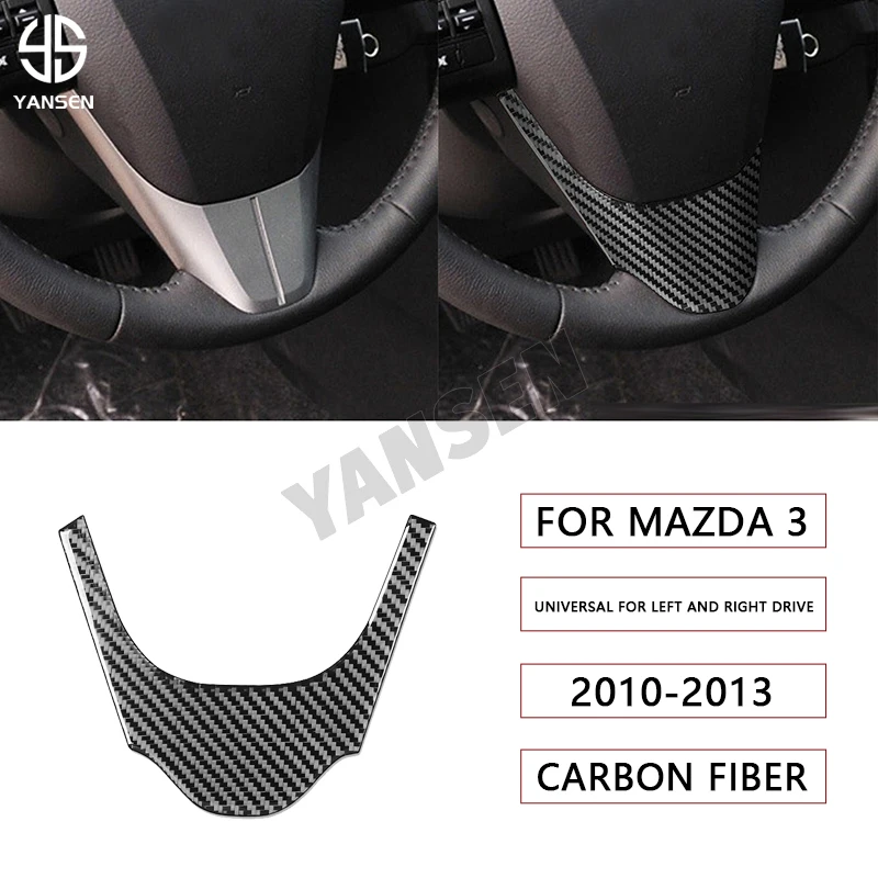 Car Steering Wheel Cover V Shaped Carbon Fiber Sticker For Mazda 3 Axela 2010 2011 2012 2013 Accessories
Car Steering Wheel Cover V Shaped Carbon Fiber Sticker For Mazda 3 Axela 2010 2011 2012 2013 Accessories