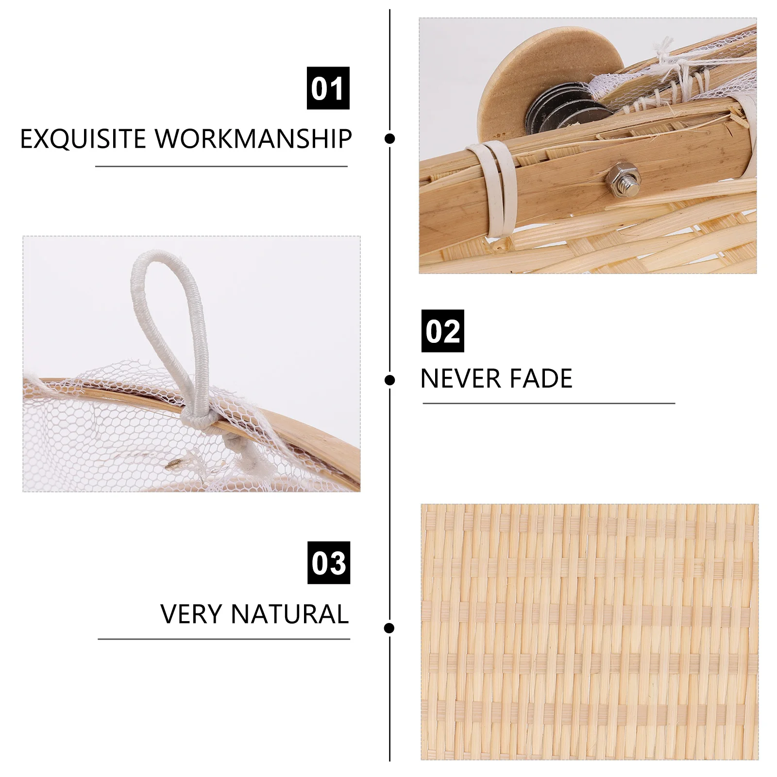 2pcs Bamboo Woven Basket Fruit Vegetable Storage Container Kitchen Organizer Multi-Function Household Basket Dustpan Craft
2pcs Bamboo Woven Basket Fruit Vegetable Storage Container Kitchen Organizer Multi-Function Household Basket Dustpan Craft