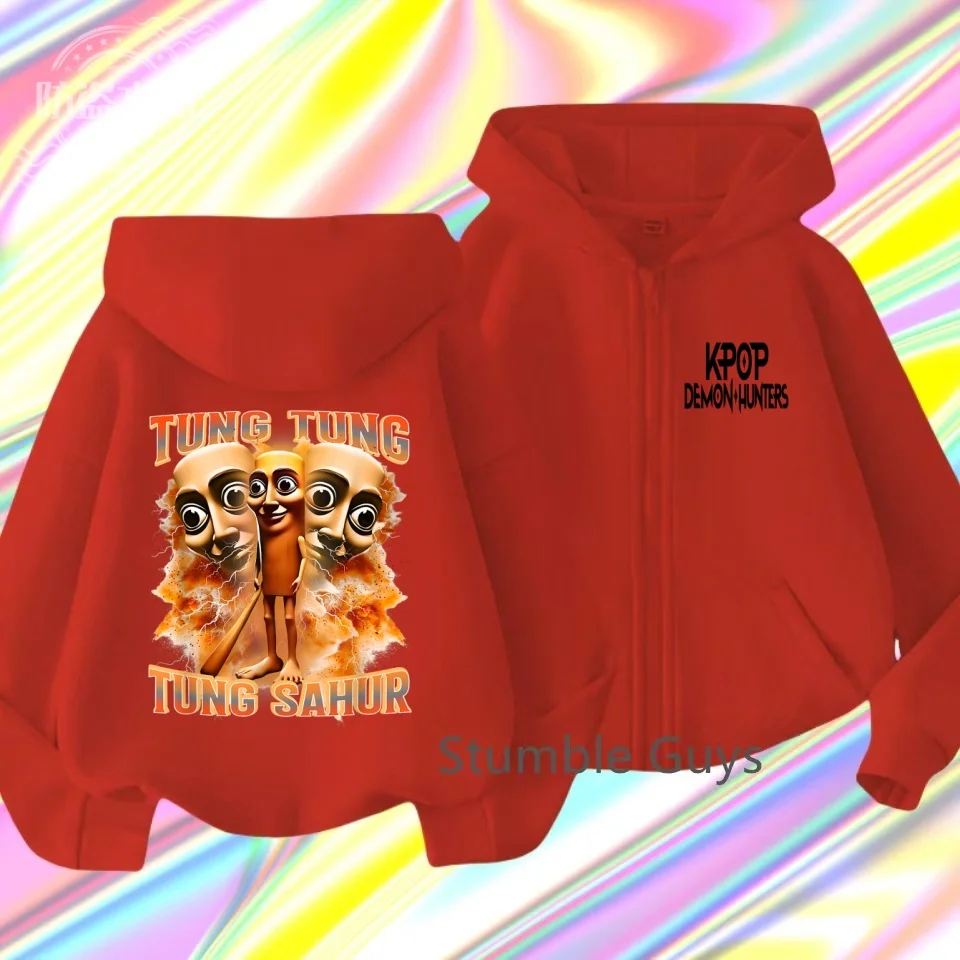 2025 children's clothing fun Italian brain rot zipper sportswear cartoon retro boy and girl tops children's clothing
2025 children's clothing fun Italian brain rot zipper sportswear cartoon retro boy and girl tops children's clothing