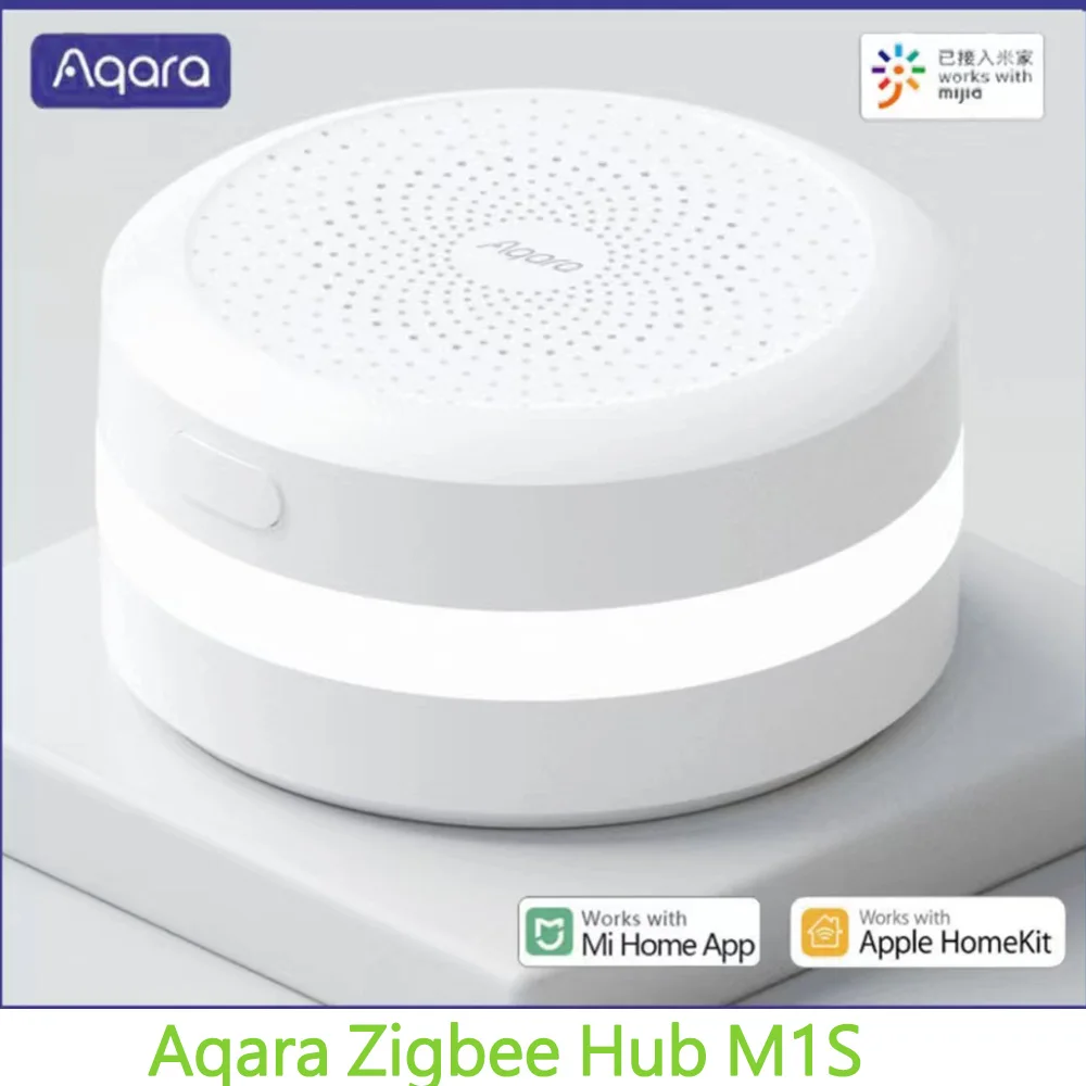 Оригинальный беспроводной интеллектуальный шлюз Aqara Hub Zigbee Connection для системы сигнализации, удаленный монитор и управление, работает с Apple HomeKit
Оригинальный беспроводной интеллектуальный шлюз Aqara Hub Zigbee Connection для системы сигнализации, удаленный монитор и управление, работает с Apple HomeKit