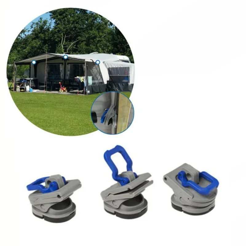 3PCS Caravan Awning Pole Bracket Pads Adjustable Tarp Awning Clamps Lock Grip Tent Clip Heavy Duty Clamp Tarpaulin Clips
3PCS Caravan Awning Pole Bracket Pads Adjustable Tarp Awning Clamps Lock Grip Tent Clip Heavy Duty Clamp Tarpaulin Clips