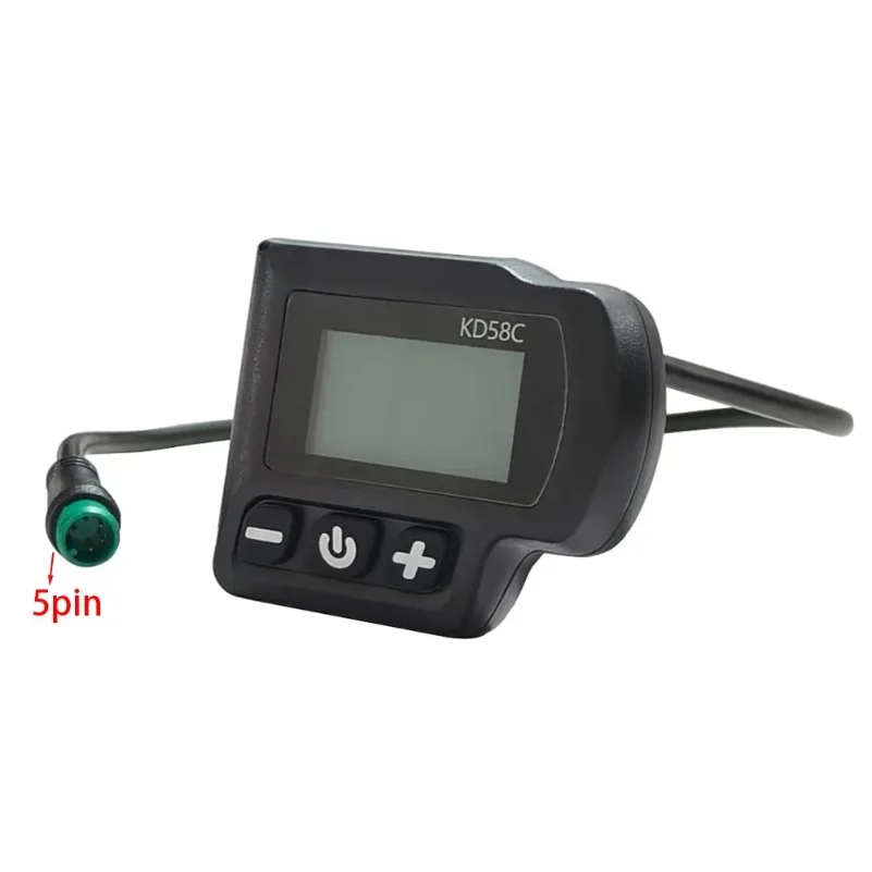 KD58C Electric Bicycle LCD Screen, 5-pin, 36V, 48V, Speed Controller for Electric Scooter, Engwe Brand, Bicycle Accessories
KD58C Electric Bicycle LCD Screen, 5-pin, 36V, 48V, Speed Controller for Electric Scooter, Engwe Brand, Bicycle Accessories
