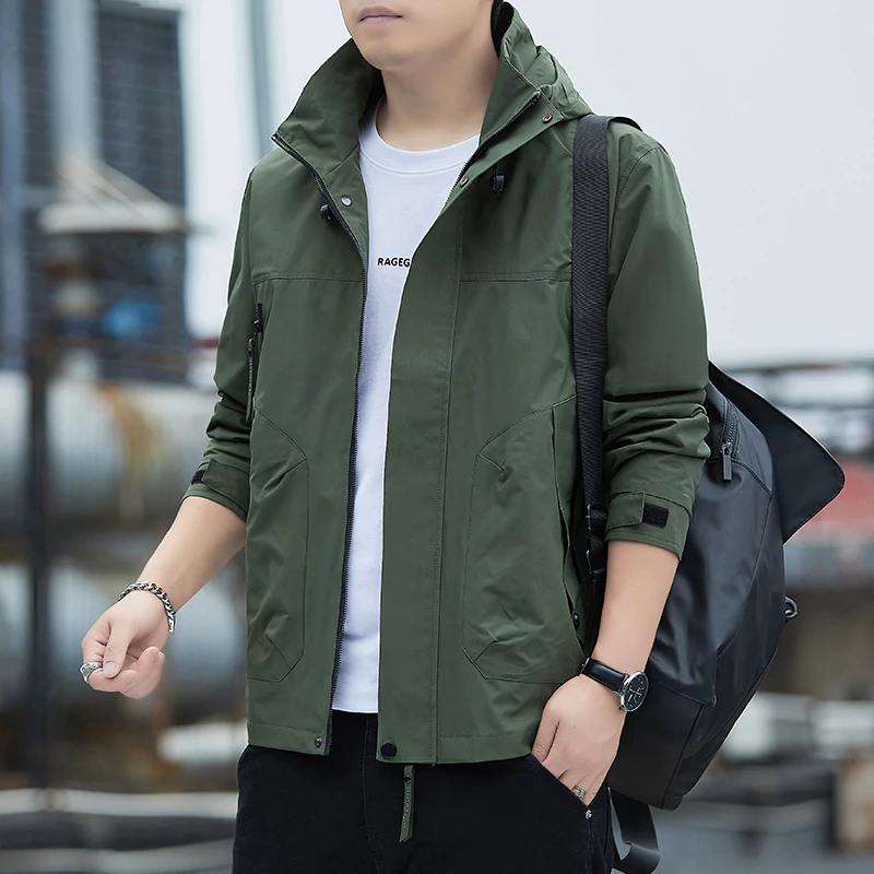 Autumn Spring Outdoor Softshell Hooded Coat Lightweight Jackets Sports Hiking Camping Coats Waterproof Windbreaker Men Jacket
Autumn Spring Outdoor Softshell Hooded Coat Lightweight Jackets Sports Hiking Camping Coats Waterproof Windbreaker Men Jacket