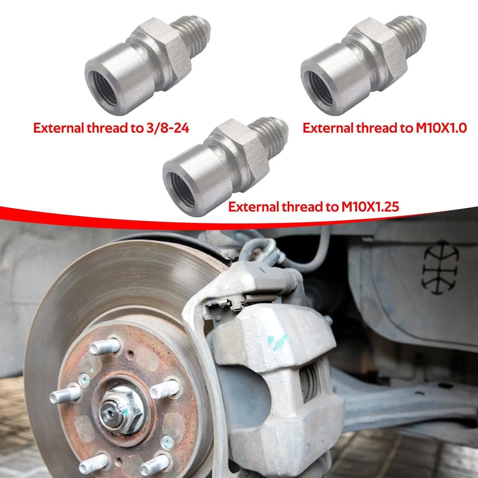 Metric Inverted Flare Female Brake Line Adapter Fitting Part for Coolant System Clutch Lines Oil Pumps Oil Pressure Systems
Metric Inverted Flare Female Brake Line Adapter Fitting Part for Coolant System Clutch Lines Oil Pumps Oil Pressure Systems