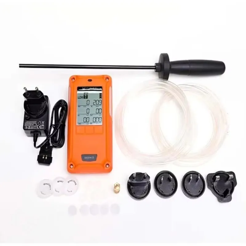 Portable Digital Detector SP-MGTP Multi Detector CO O2 H2S LEL CO2 VOCs Industrial Six Leak Detection Sampling
Portable Digital Detector SP-MGTP Multi Detector CO O2 H2S LEL CO2 VOCs Industrial Six Leak Detection Sampling