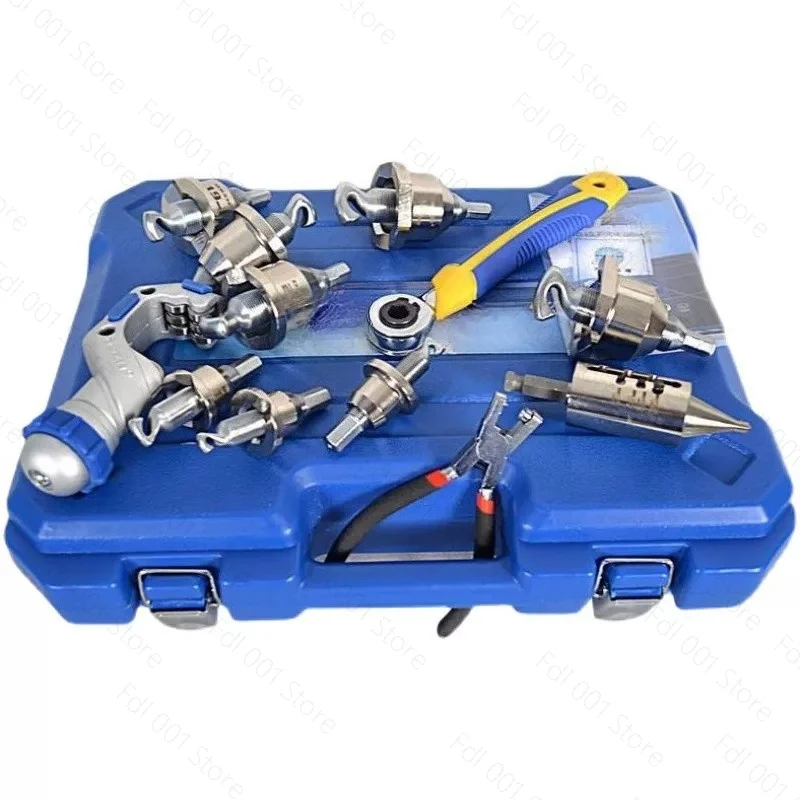 WK-T800 Copper Tube T-hole Puller Reducer Welding Hard Copper Material Durable Refrigeration Tool Tee-extractor sets
WK-T800 Copper Tube T-hole Puller Reducer Welding Hard Copper Material Durable Refrigeration Tool Tee-extractor sets