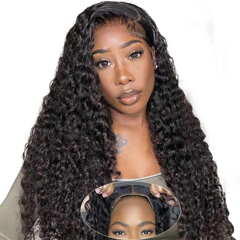 200 Density 6x4 7x5 Glueless Wig Human Hair 28 30 32Inch Deep Wave Lace Closure Wig Human Hair Cheap Hair Water Wave Wig 
200 Density 6x4 7x5 Glueless Wig Human Hair 28 30 32Inch Deep Wave Lace Closure Wig Human Hair Cheap Hair Water Wave Wig