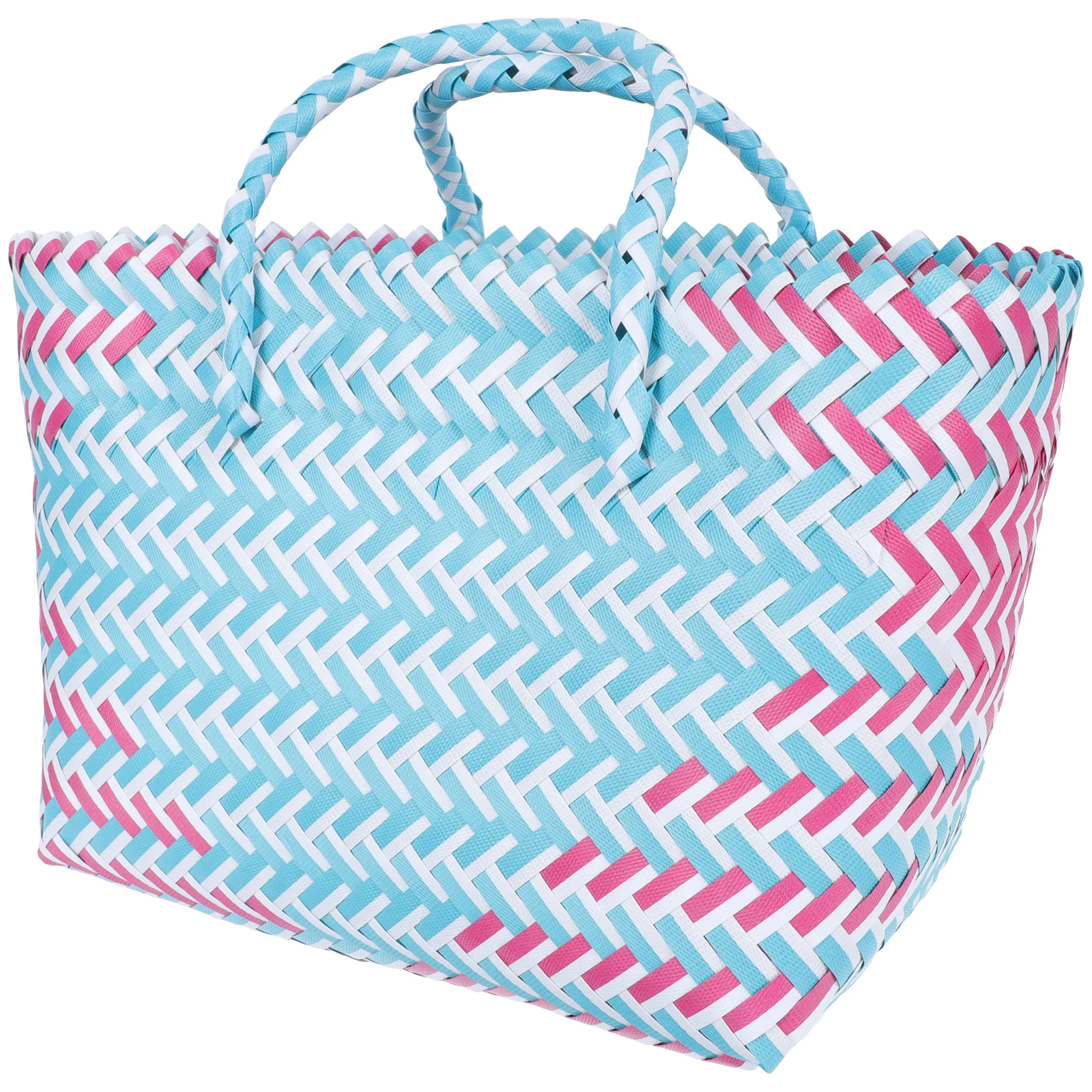 Large Striped bag Retro Women H knitted Casual Women H Knitted Bag Wicker Storage Plastic Photo Props Elegant Confidence 
Large Striped bag Retro Women H knitted Casual Women H Knitted Bag Wicker Storage Plastic Photo Props Elegant Confidence