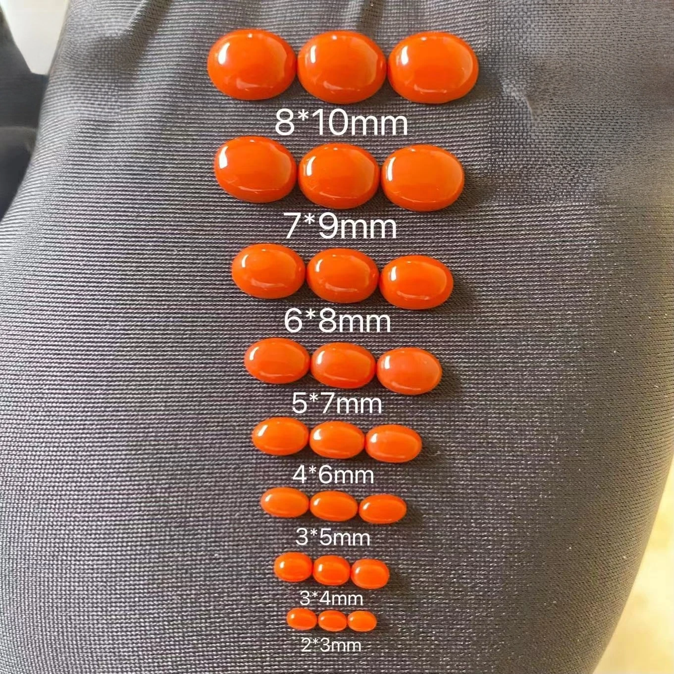 2x3mm-8x10mm Natural South Red Agate Oval Cabochon Coral Red Agate Gemstone
2x3mm-8x10mm Natural South Red Agate Oval Cabochon Coral Red Agate Gemstone