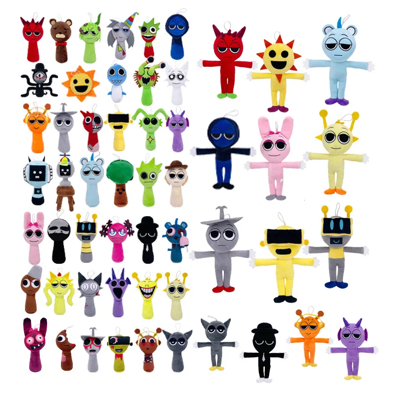 Sprunki Plush Stuffed Dolls Game Toys Cartoon Cute Soft Stuffed Incredibox Pillow Toy Kids Birthday Christmas Gifts
Sprunki Plush Stuffed Dolls Game Toys Cartoon Cute Soft Stuffed Incredibox Pillow Toy Kids Birthday Christmas Gifts