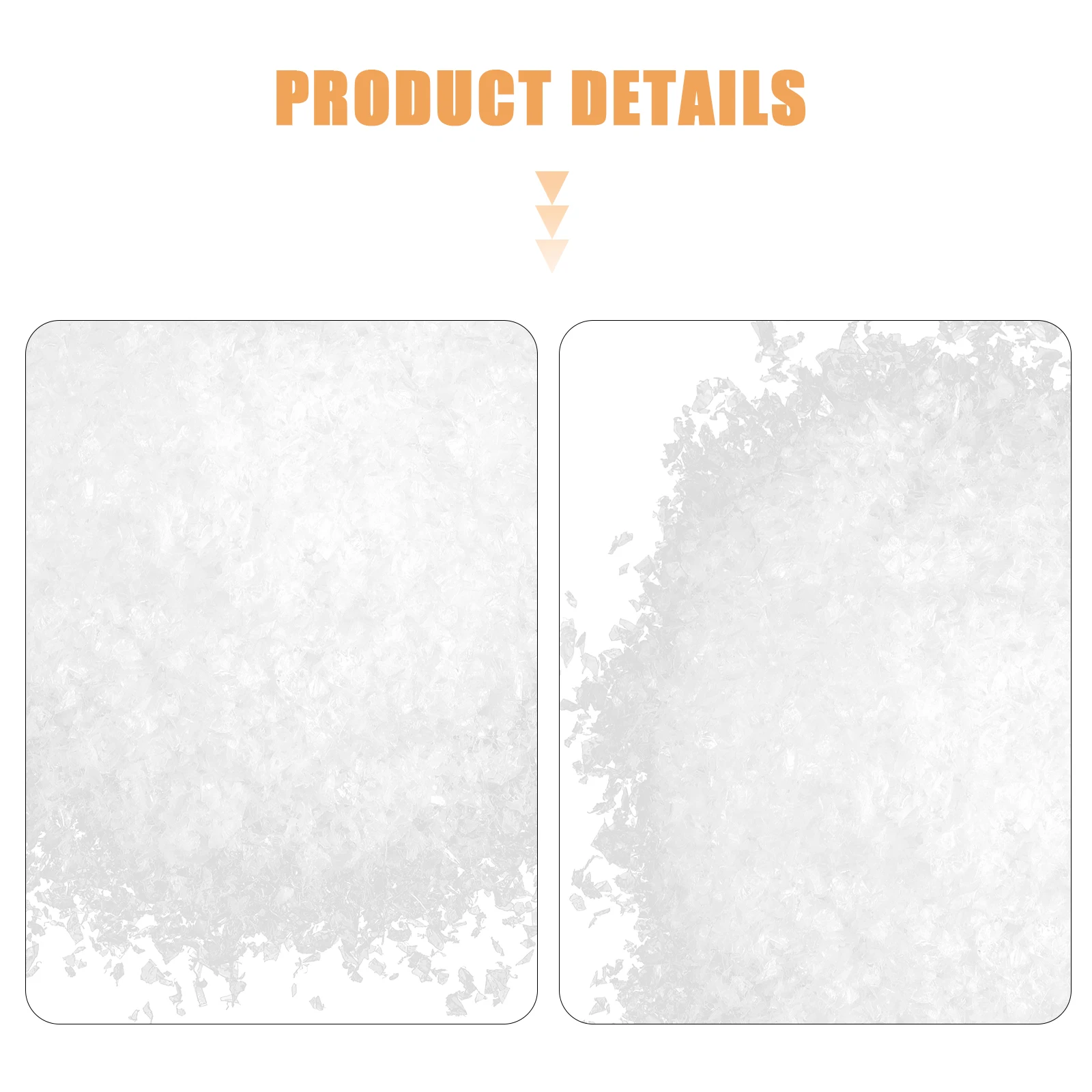 2 Bags Dried Snowflakes Ornament Craft Glitter Christmas Decor Artificial Powder Ornaments Fake
2 Bags Dried Snowflakes Ornament Craft Glitter Christmas Decor Artificial Powder Ornaments Fake