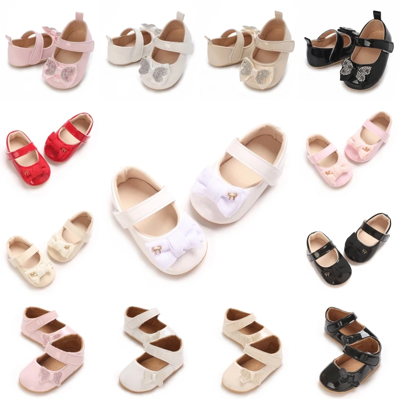 Spring and Autumn Bow Mary Jane Princess Shoes 0-12 Months Baby Girl Rubber Bottom Anti slip Sneaker
Spring and Autumn Bow Mary Jane Princess Shoes 0-12 Months Baby Girl Rubber Bottom Anti slip Sneaker