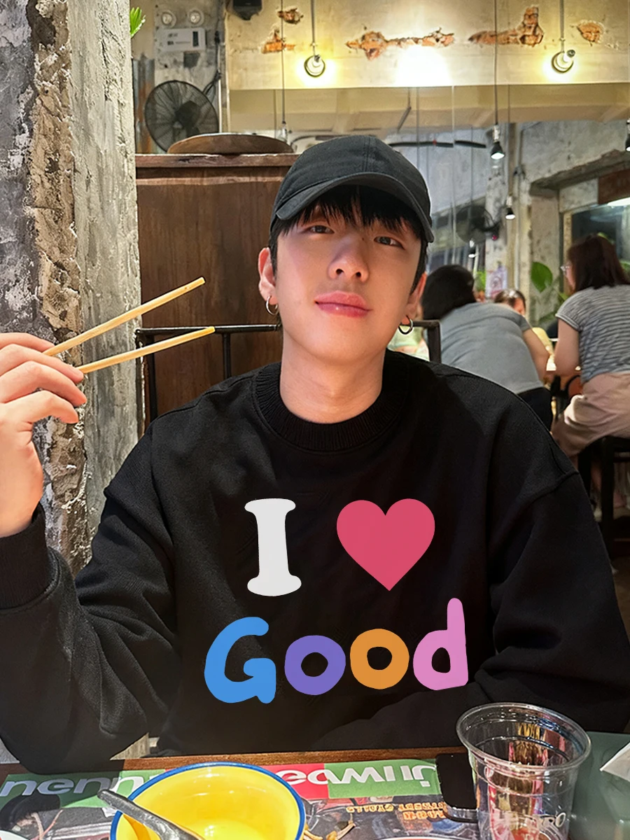 American Sle Fce Lined Oversized round Ne Sweatirt for Couples Warm Casual Streetwear Long Sve Men's Winter Top
American Sle Fce Lined Oversized round Ne Sweatirt for Couples Warm Casual Streetwear Long Sve Men's Winter Top