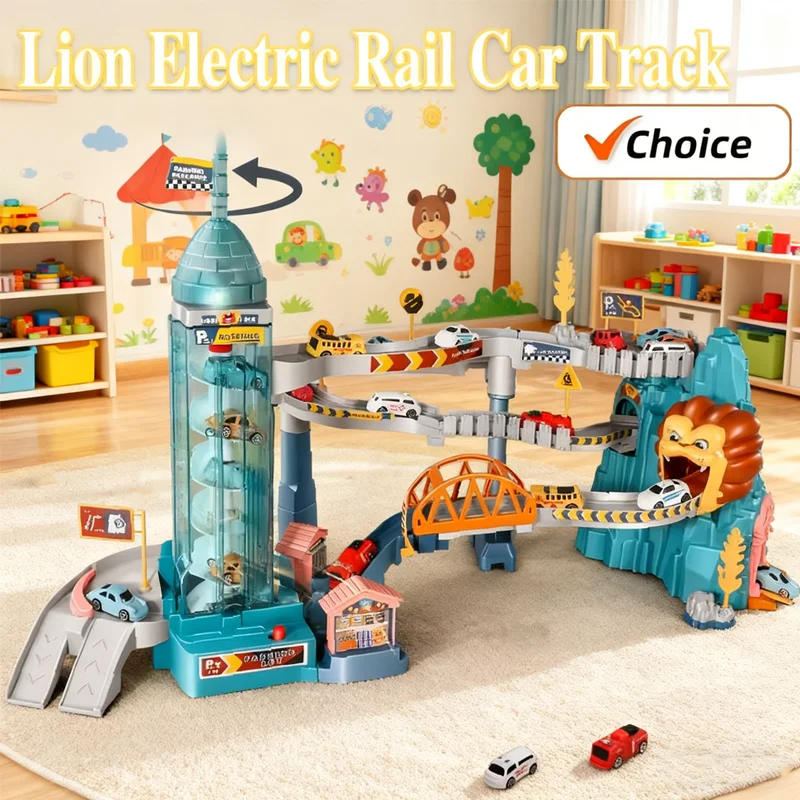 Electric Rail Car Lion Theme Building Parking Lot Adventure Racing Rail Car Toys Children Brain Mechanical Interactive Rail Cars2026-05-08
Electric Rail Car Lion Theme Building Parking Lot Adventure Racing Rail Car Toys Children Brain Mechanical Interactive Rail Cars2026-05-08