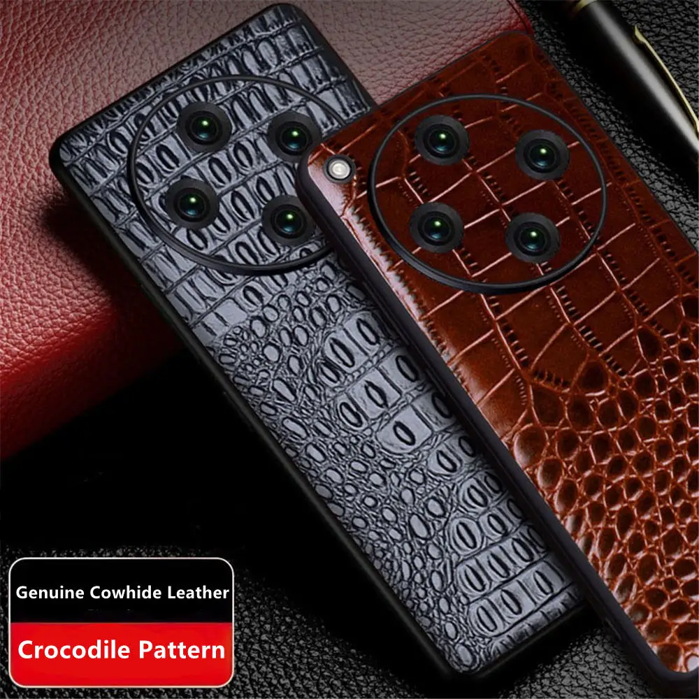 Genuine Cowhide Leather Crocodile Case for OPPO Find X8 Ultra X8S X8S+ Business Cover
Genuine Cowhide Leather Crocodile Case for OPPO Find X8 Ultra X8S X8S+ Business Cover