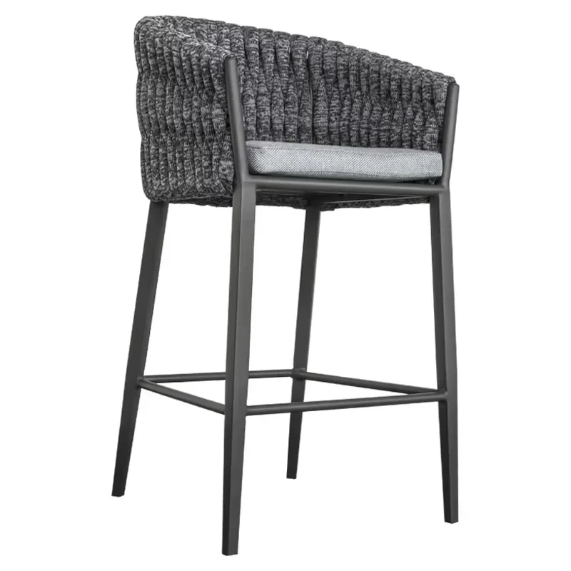 Factory Stools bar Chairs With Aluminum Alloy Frame Customizable Color Garden Outdoor Furniture Set
Factory Stools bar Chairs With Aluminum Alloy Frame Customizable Color Garden Outdoor Furniture Set