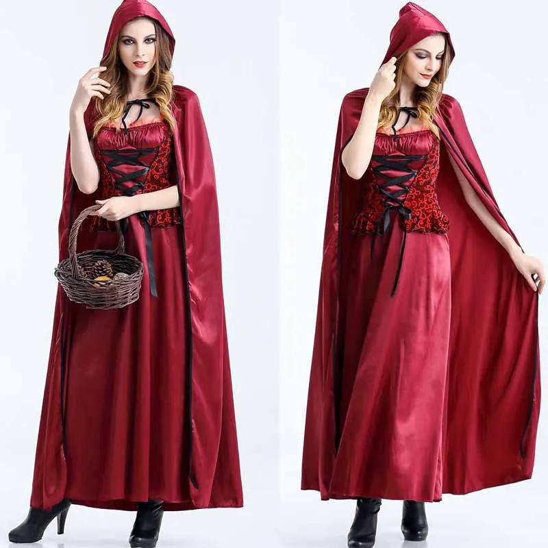 Christmas Halloween Cosplay Princess Costume Snow White Little Red Riding Hood Castle Queen Dress up Party Outfit Ladies Fashion
Christmas Halloween Cosplay Princess Costume Snow White Little Red Riding Hood Castle Queen Dress up Party Outfit Ladies Fashion