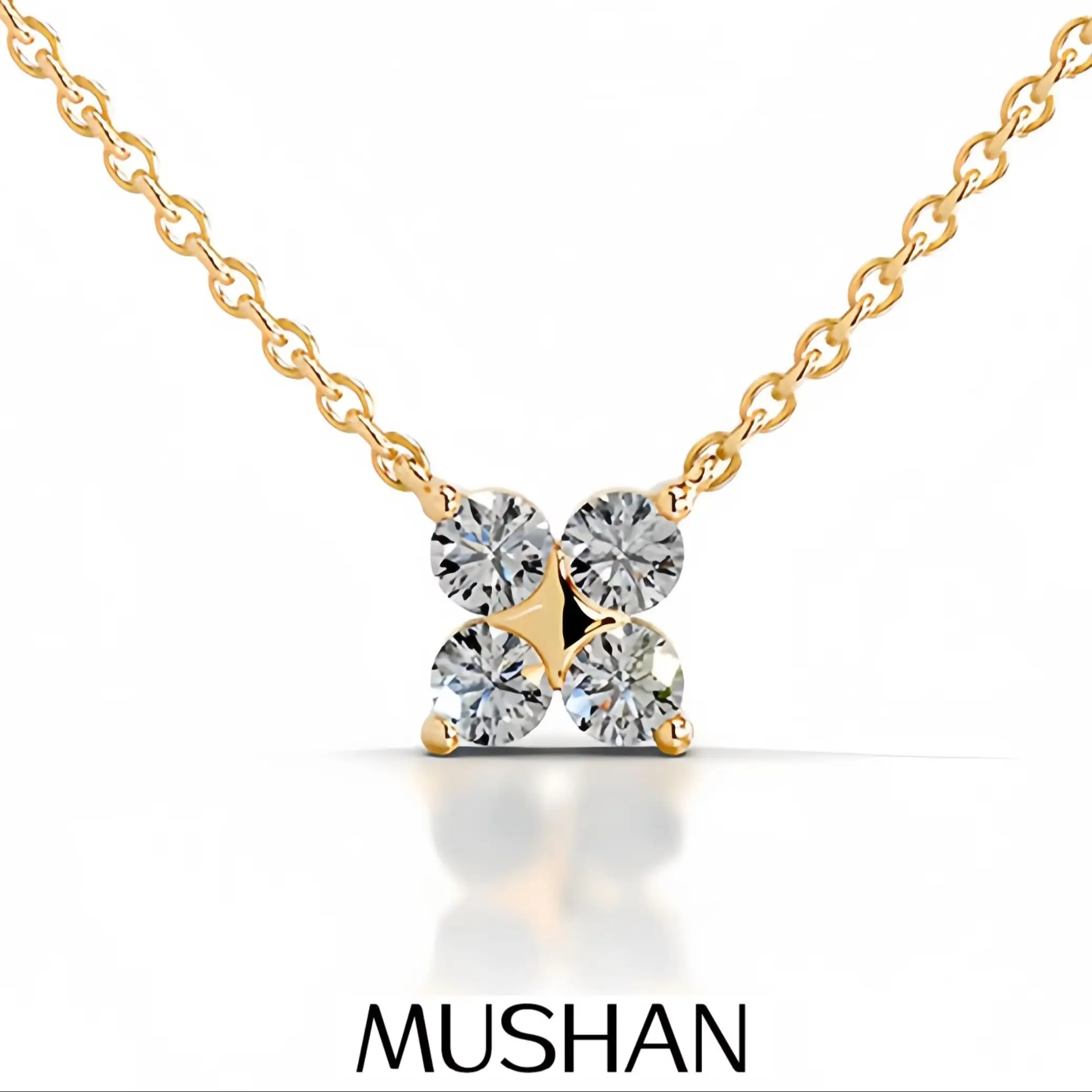 MUSHAN Bespoke Luxury Jewelry 925 Sterling Silver Necklace Moissanite Diamond Women Rhodium Plated MST Patent Pendant Necklaces
MUSHAN Bespoke Luxury Jewelry 925 Sterling Silver Necklace Moissanite Diamond Women Rhodium Plated MST Patent Pendant Necklaces