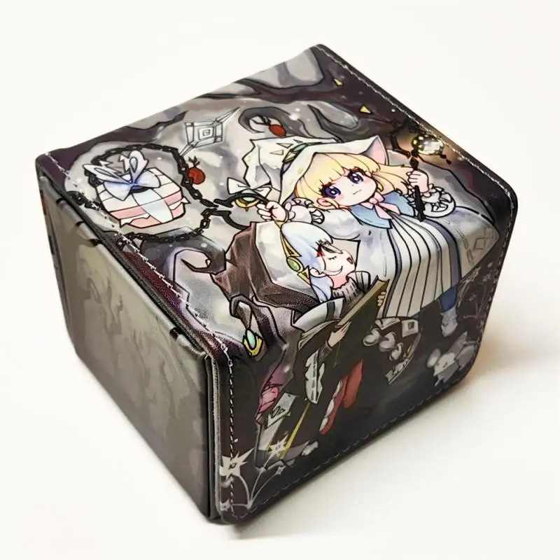 Yu-Gi-OH! White Forest DIY Large Capacity Leather Card Box OPCG WS PTCG Anime Game Collection Card Storage Box
Yu-Gi-OH! White Forest DIY Large Capacity Leather Card Box OPCG WS PTCG Anime Game Collection Card Storage Box