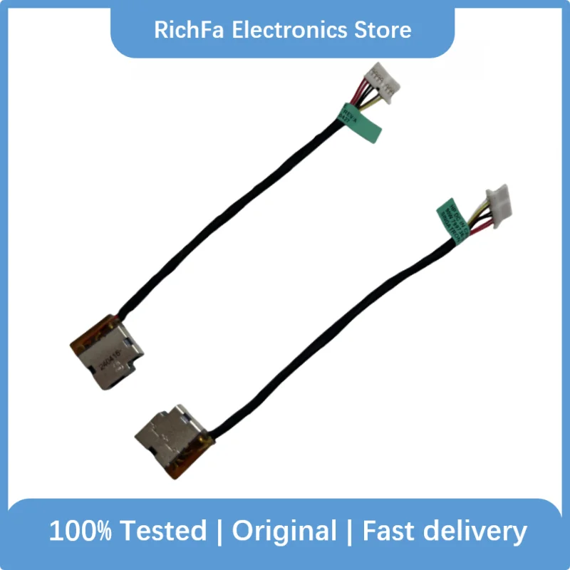 Original For HP Laptop With Cable DC Power Jack For HP 240 246 250 255 G4 G5 Charging Port Laptops 799736-S57 Connector
Original For HP Laptop With Cable DC Power Jack For HP 240 246 250 255 G4 G5 Charging Port Laptops 799736-S57 Connector