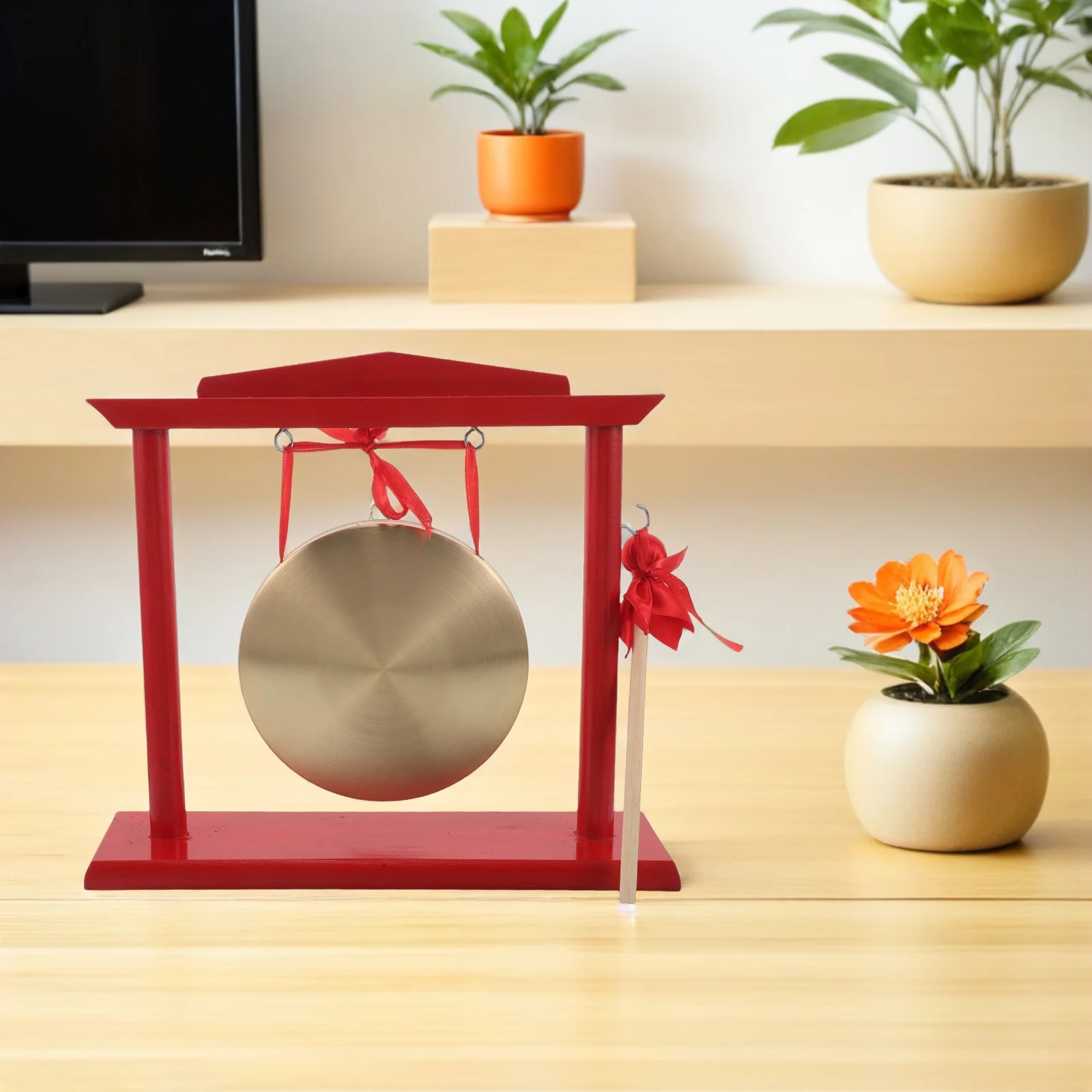 Mini Gong with Mallet and Floor Stand Chinese Desk Gong for Classroom Meditation Office Decoration Wind Chimes Asian Cultural
Mini Gong with Mallet and Floor Stand Chinese Desk Gong for Classroom Meditation Office Decoration Wind Chimes Asian Cultural