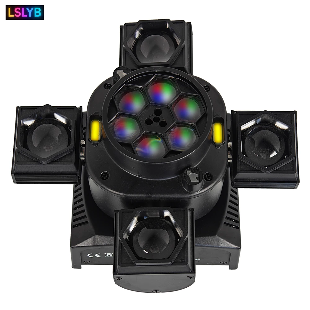 LSLYB Four Head 4in1 80W Stage Light Beam+Laser+Strobe+Bee Eyes 4in1 Rotating Light For Bar DJ, Disco, Party, Stage, Christmas
LSLYB Four Head 4in1 80W Stage Light Beam+Laser+Strobe+Bee Eyes 4in1 Rotating Light For Bar DJ, Disco, Party, Stage, Christmas