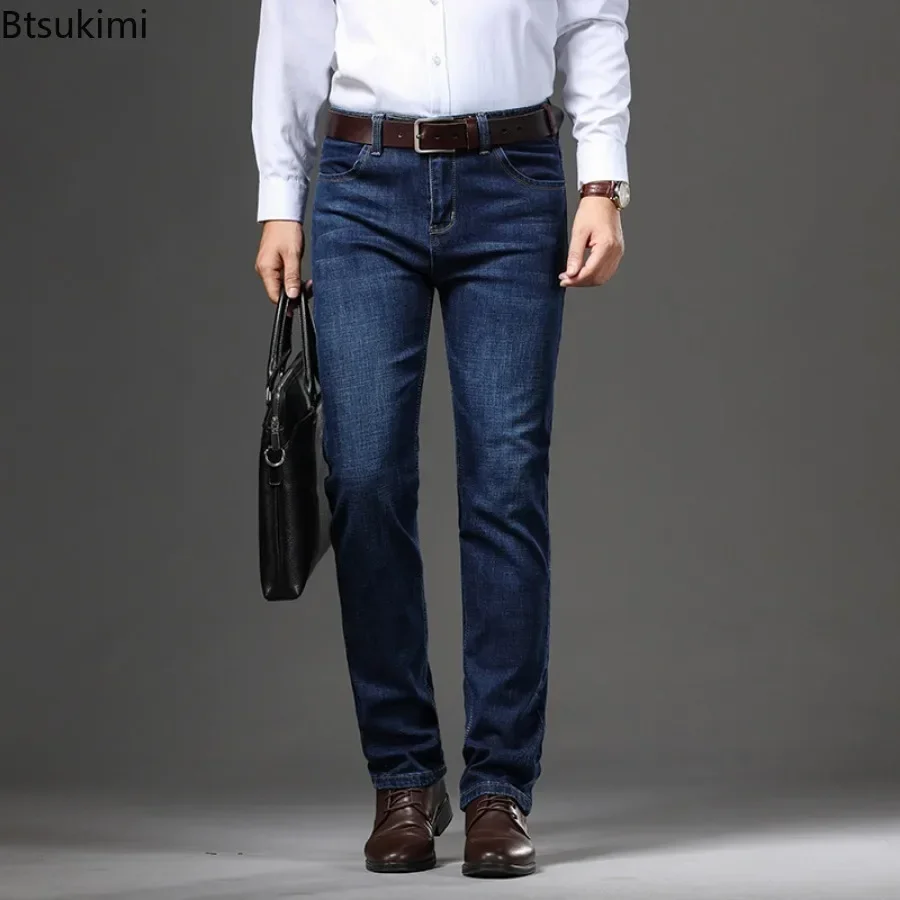 New2025 Men's Casual Stretch Jeans Pants Oversized Business Office Straight Jeans Pants Men Classic Style Denim Jeans Pants Male
New2025 Men's Casual Stretch Jeans Pants Oversized Business Office Straight Jeans Pants Men Classic Style Denim Jeans Pants Male