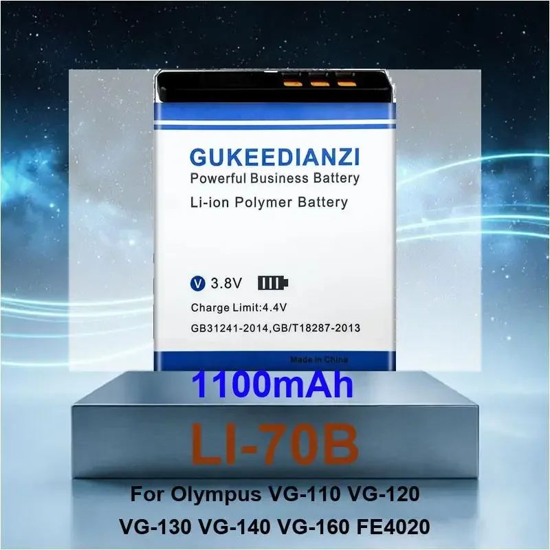 Battery For Olympus VG-110 VG-120 VG-130 VG-140 VG-160 FE4020 C5060 C7070 C8080 E1 E3 E30 E300 E330 E500 E510 E520 HLD2 HLD4
Battery For Olympus VG-110 VG-120 VG-130 VG-140 VG-160 FE4020 C5060 C7070 C8080 E1 E3 E30 E300 E330 E500 E510 E520 HLD2 HLD4