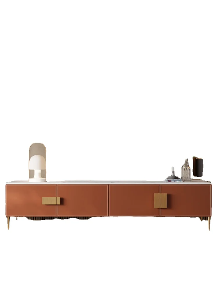 YFY Light Luxury Saddle Leather Coffee Table TV Cabinet Combination Stone Plate Floor Cabinet
YFY Light Luxury Saddle Leather Coffee Table TV Cabinet Combination Stone Plate Floor Cabinet