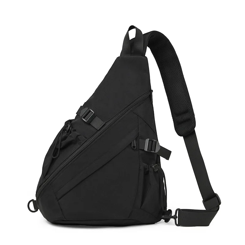 Solid Color Men's Chest Bag Large Capacity Multiple Pockets Oxford Cloth Shoulder Bag Adjustable Shoulder Multifunctional Bags
Solid Color Men's Chest Bag Large Capacity Multiple Pockets Oxford Cloth Shoulder Bag Adjustable Shoulder Multifunctional Bags