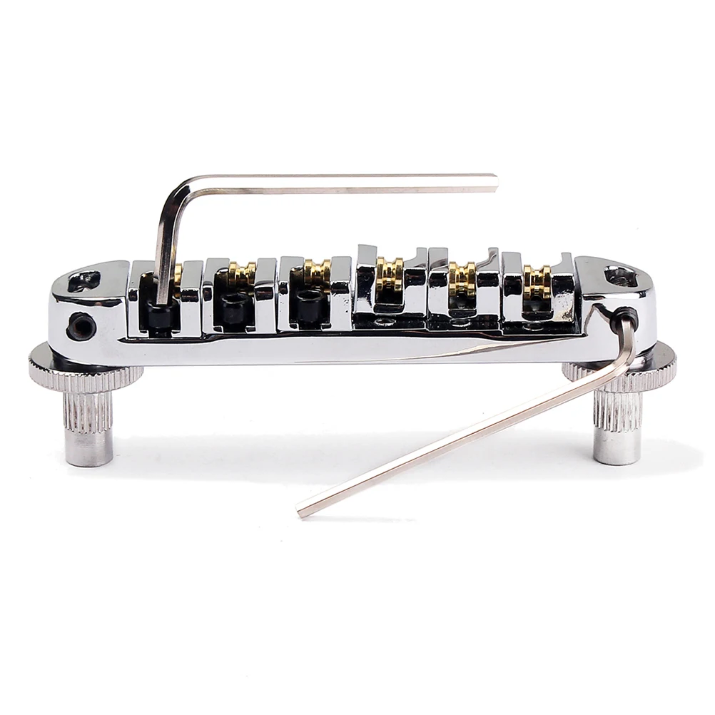 Ball Bridge Locking Guitar Tremolo Tailpiece with Roller Saddle Electric Parts Accessories
Ball Bridge Locking Guitar Tremolo Tailpiece with Roller Saddle Electric Parts Accessories