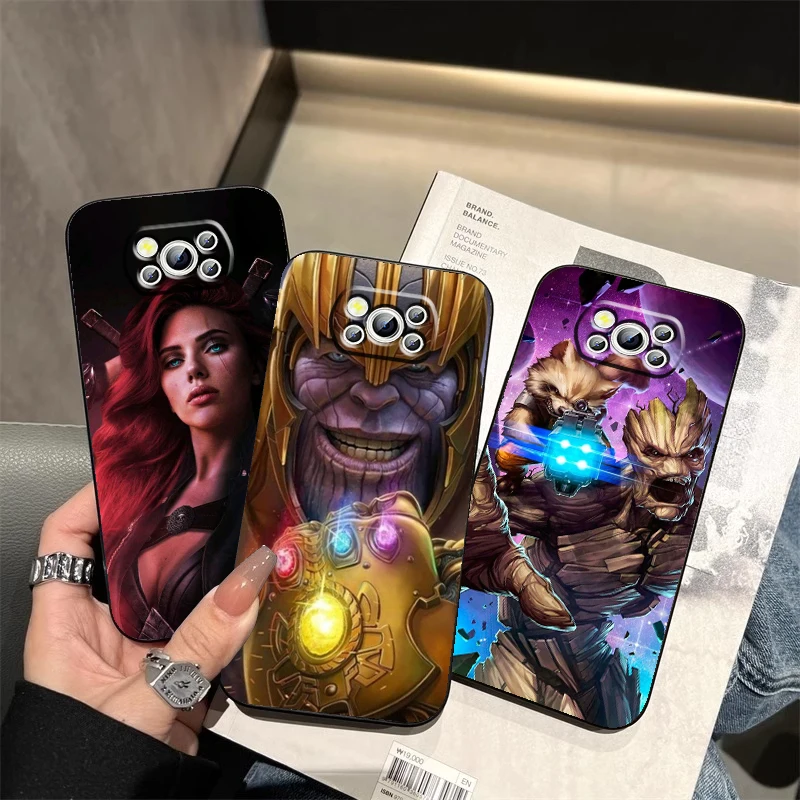 Marvel Avengers Heroes Passion For Xiaomi Mi Poco F5 F4 F3 X6 X5 X4 X3 M6 M5 M5S M4 M3 C65 Pro GT NFC 5G Black Back Phone Case
Marvel Avengers Heroes Passion For Xiaomi Mi Poco F5 F4 F3 X6 X5 X4 X3 M6 M5 M5S M4 M3 C65 Pro GT NFC 5G Black Back Phone Case