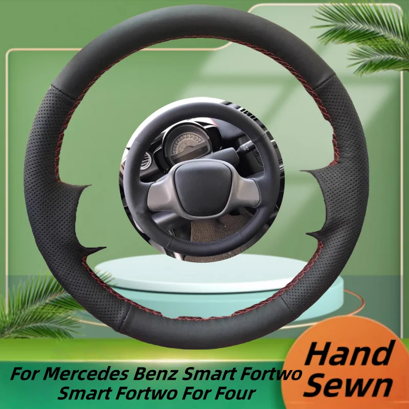 Car Steering Wheel Cover Hand-Sewn Microfiber Leather For Mercedes Benz Smart Fortwo Smart Fortwo For Four Car Accessories
Car Steering Wheel Cover Hand-Sewn Microfiber Leather For Mercedes Benz Smart Fortwo Smart Fortwo For Four Car Accessories