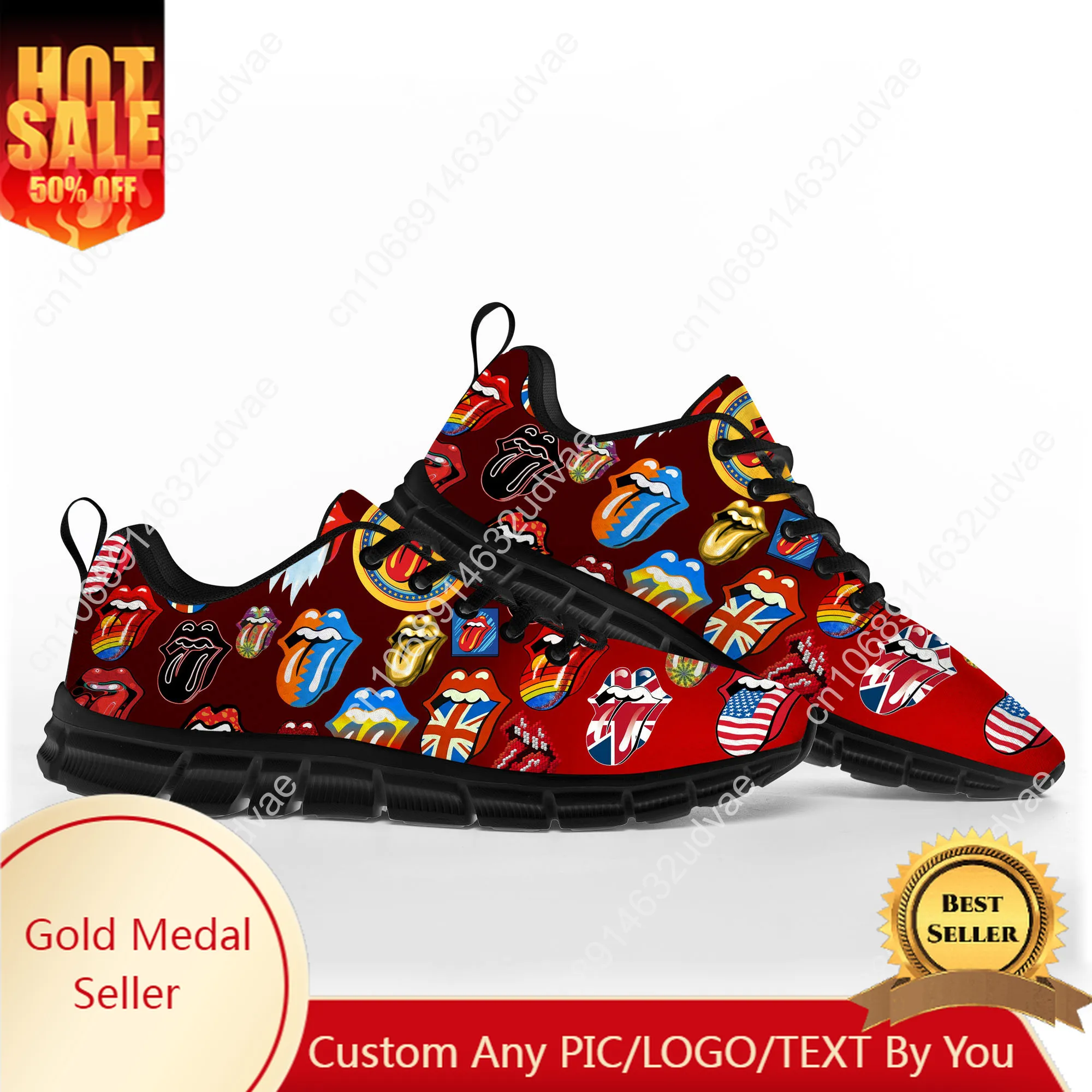T-The R-Rolling S-Stones Sneakers Mens Womens Teenager Customized Sports Shoes Casual Custom Made Shoe High Quality Couple Shoes
T-The R-Rolling S-Stones Sneakers Mens Womens Teenager Customized Sports Shoes Casual Custom Made Shoe High Quality Couple Shoes