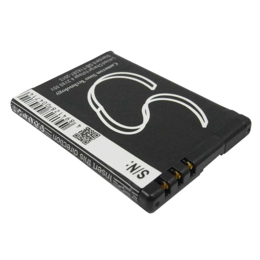 Li-ion Mobile, SmartPhone Battery for Nokia, 3.7V, 750mAh , Compatible Models: 1606, 2505, 2630, 2660, 2760, 3606, 5000, 6111
Li-ion Mobile, SmartPhone Battery for Nokia, 3.7V, 750mAh , Compatible Models: 1606, 2505, 2630, 2660, 2760, 3606, 5000, 6111