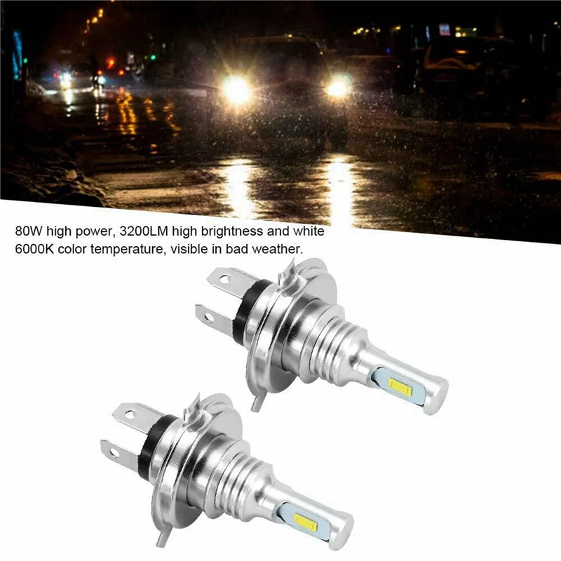 8X H4 9003 Hb2 6000K Super White Csp Комплект светодиодных ламп для фар High Low Canbus
8X H4 9003 Hb2 6000K Super White Csp Комплект светодиодных ламп для фар High Low Canbus