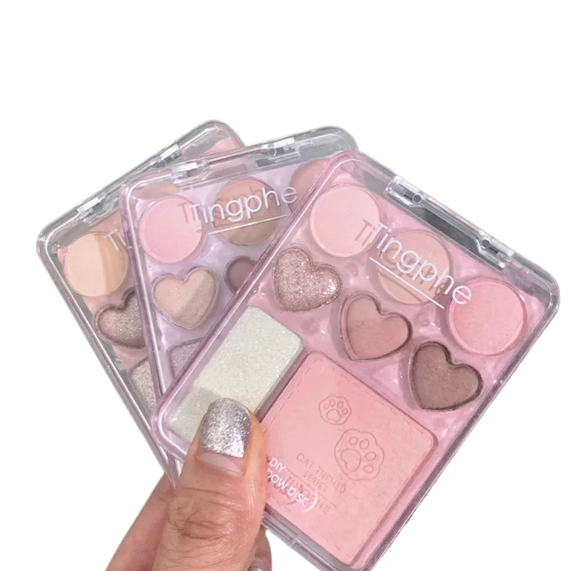 Низкая насыщенность Love Face Disc восьмицветные тени для век, румяна, подчеркивающие интегрированный свежий ветер
Низкая насыщенность Love Face Disc восьмицветные тени для век, румяна, подчеркивающие интегрированный свежий ветер