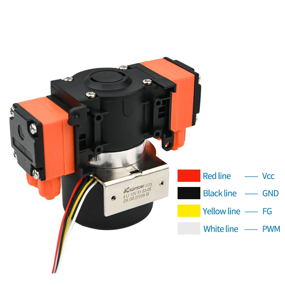 Kamoer 700-1400ml/min KLLP1000 Diaphragm Liquid Pump 12V 24V BLDC 6000H Liquid Pressure 0.3Mpa for Lab Analysis and Filling
Kamoer 700-1400ml/min KLLP1000 Diaphragm Liquid Pump 12V 24V BLDC 6000H Liquid Pressure 0.3Mpa for Lab Analysis and Filling