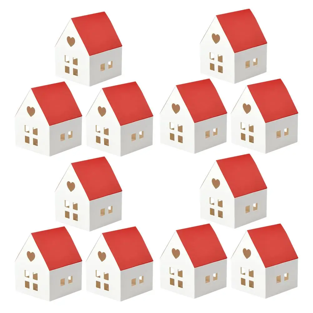 20 Pcs Candy Boxes Hollow House Shaped Party Favors Christmas Gifts Wedding Decor Cookie Containers Gingerbread Style
20 Pcs Candy Boxes Hollow House Shaped Party Favors Christmas Gifts Wedding Decor Cookie Containers Gingerbread Style
