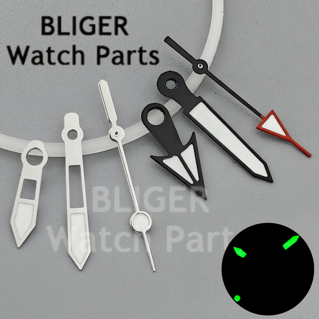 NH34 NH35 NH36 Luminous Watch Hands ETA2824 PT5000 Skeleton Silver Black Red Watch Pointers Modified Replacement Watch Parts
NH34 NH35 NH36 Luminous Watch Hands ETA2824 PT5000 Skeleton Silver Black Red Watch Pointers Modified Replacement Watch Parts