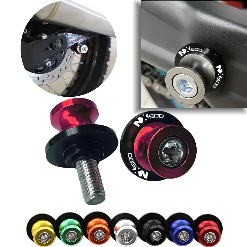 For HONDA NX500 NX 500 N 500X CB500X CB 500X N500X Motorcycle Swingarm Spools CNC Aluminum Rear Stand Slider Protector Screws 8M
For HONDA NX500 NX 500 N 500X CB500X CB 500X N500X Motorcycle Swingarm Spools CNC Aluminum Rear Stand Slider Protector Screws 8M