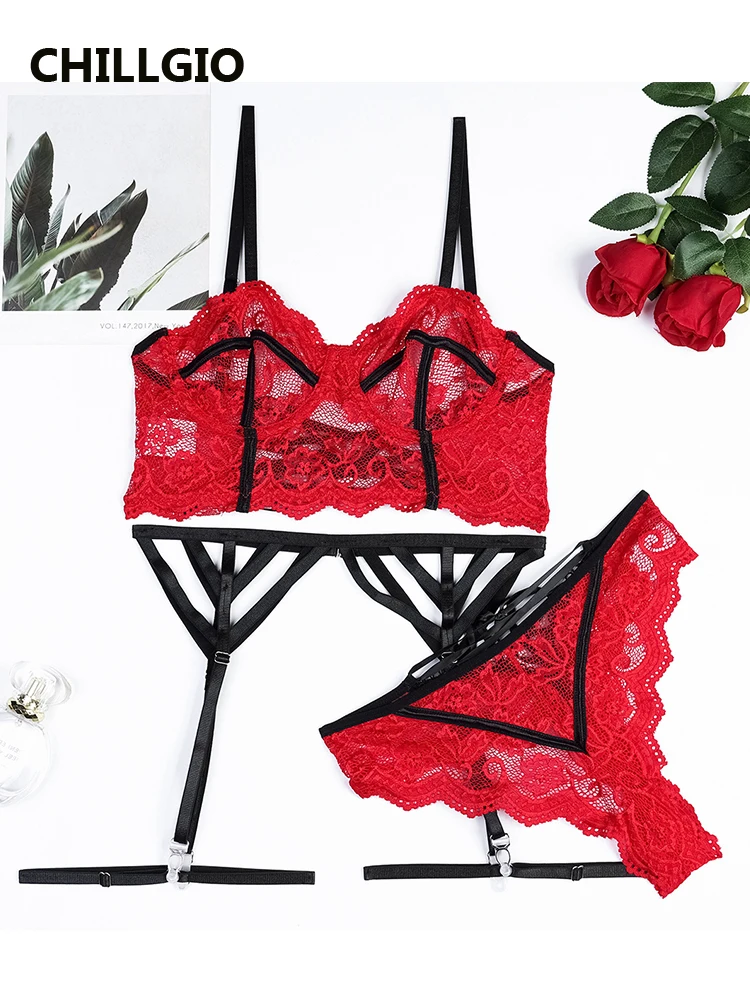 CHILLGIO Women Underwear Sexi Bras for Women Panties Porno 2 Piece Lace Ensemble Sexy De Lingerie Underwire Push Up Lingerie Set
CHILLGIO Women Underwear Sexi Bras for Women Panties Porno 2 Piece Lace Ensemble Sexy De Lingerie Underwire Push Up Lingerie Set