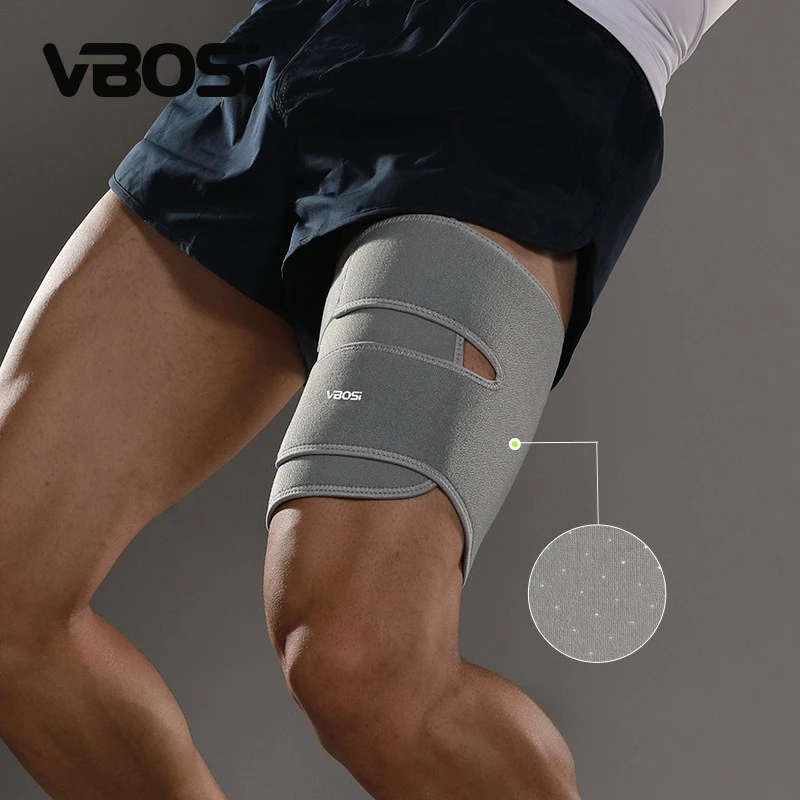 Adjustable Thigh Support Brace Breathable Compression Wrap for Men & Women Hamstring & Quad Pain Relief for Sports Gym Running
Adjustable Thigh Support Brace Breathable Compression Wrap for Men & Women Hamstring & Quad Pain Relief for Sports Gym Running